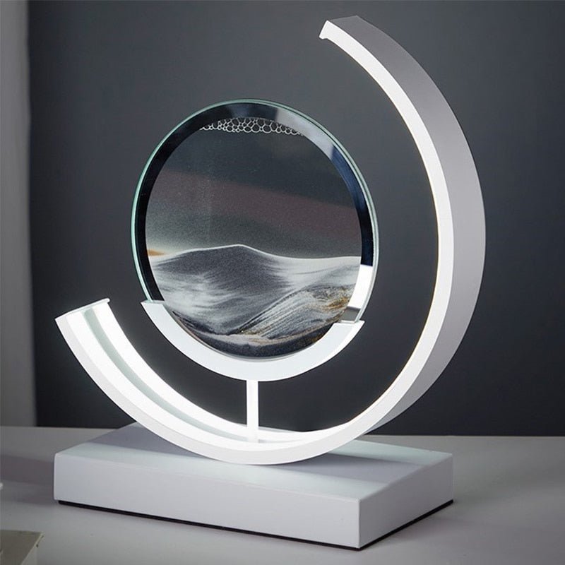 Sandlight | Lampe à poser LED à sable mouvant, 5 coloris