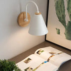 Nordic Beam | Applique murale scandinave bois et fer, 2 coloris
