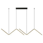 Suspension linéaire en aluminium | Nordique, 45 ou 90 cm