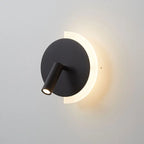 Applique LunaSpot | Anneau LED et spot de lecture