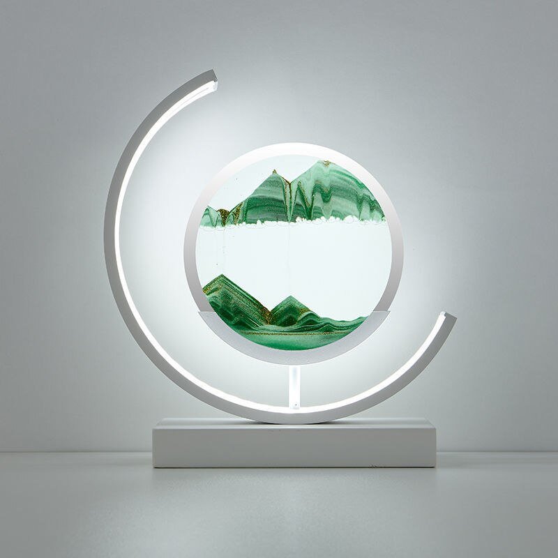 Sandlight | Lampe à poser LED à sable mouvant, 5 coloris