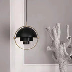 Suspension nordique moderne | Métal sculptural, 3 coloris