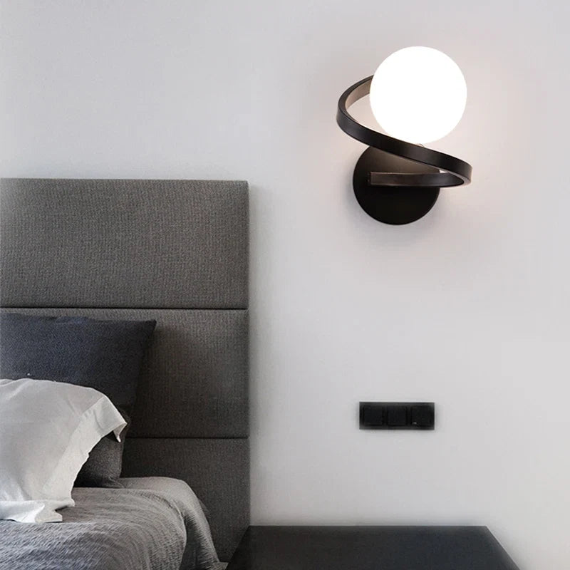 Applique Astra Spirale | LED 7 W, 1 ou 2 globes