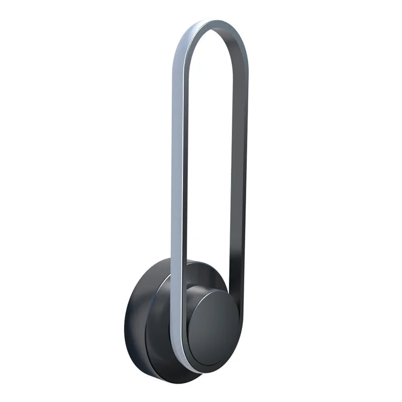 Applique LED orientable 330° | Aluminium noir, liseuse murale