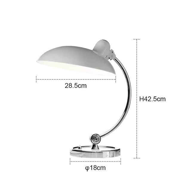 Lampe à poser ScandiArc | Métal courbé, H 42,5 cm