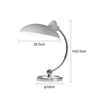 Lampe à poser ScandiArc | Métal courbé, H 42,5 cm