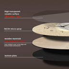 TempoStone | Horloge murale quartz silencieux, 3 tailles