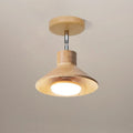 Plafonnier NordicWood | Cône en bois naturel, Ø 20 cm, E27