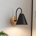 Nordic Beam | Applique murale scandinave bois et fer, 2 coloris