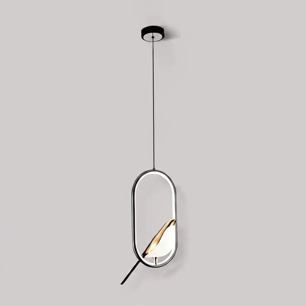 Suspension Magpie | Oiseau LED nordique, 5 modèles