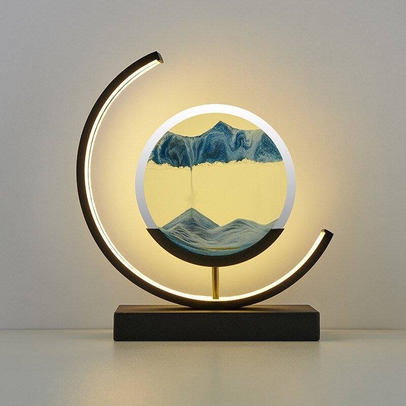 Sandlight | Lampe à poser LED à sable mouvant, 5 coloris