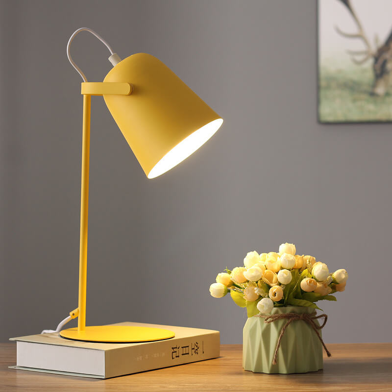 Lampe de bureau LED nordique en métal | 35 cm, 6 coloris