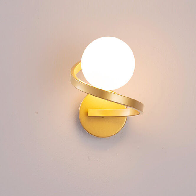 Applique Astra Spirale | LED 7 W, 1 ou 2 globes