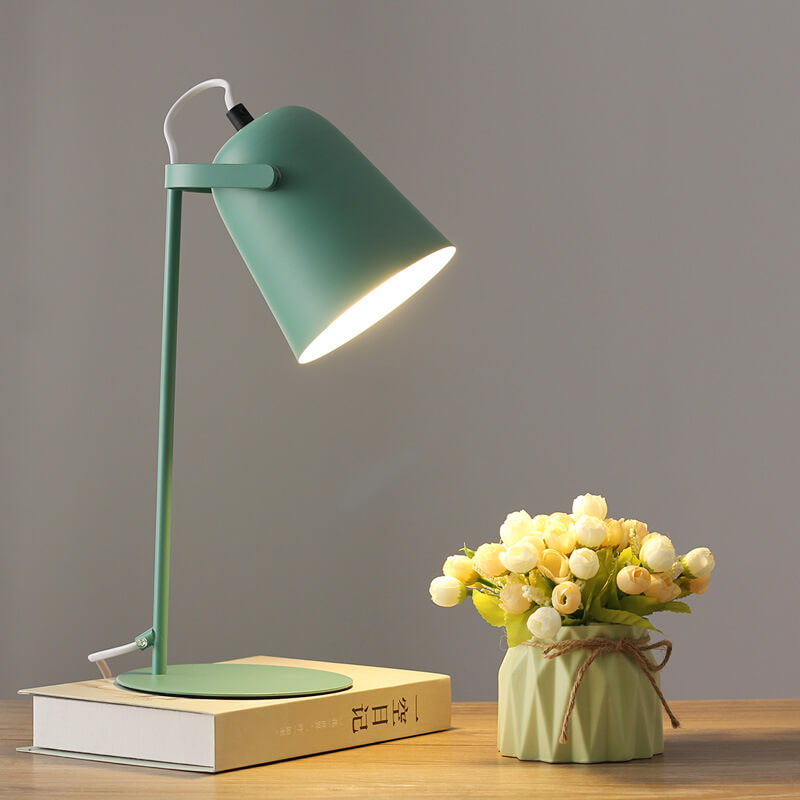 Lampe de bureau LED nordique en métal | 35 cm, 6 coloris