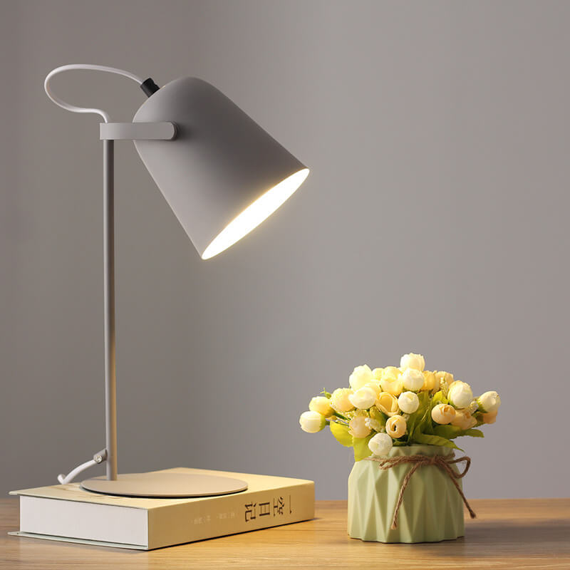 Lampe de bureau LED nordique en métal | 35 cm, 6 coloris