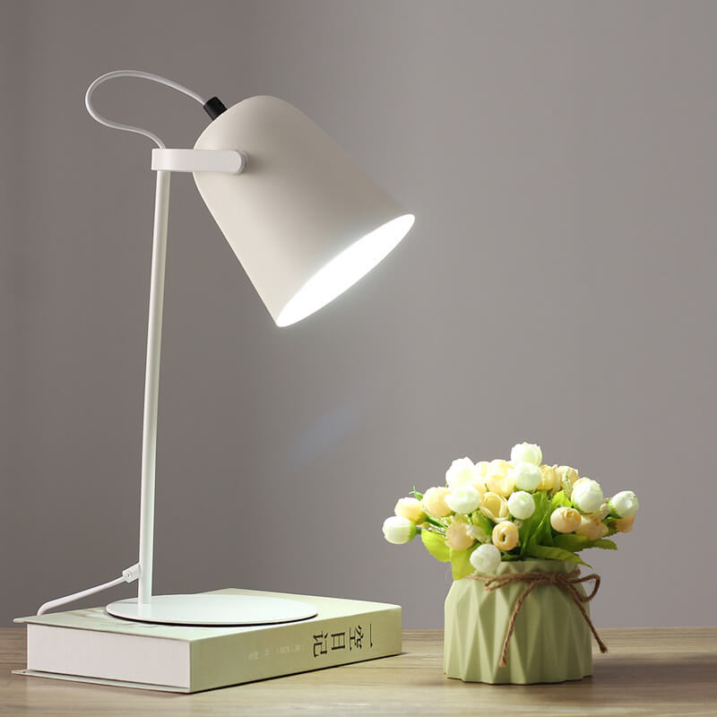 Lampe de bureau LED nordique en métal | 35 cm, 6 coloris