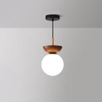Plafonnier japonais | Bois et verre, 3 températures