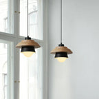 Suspension nordique en bois | Teintes macaron, 5 coloris