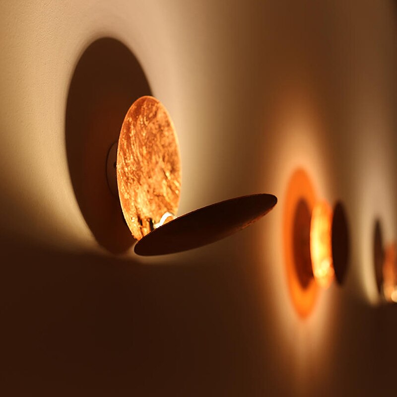 Applique Lunaris éclipse | Disques métal, 20 ou 25 cm