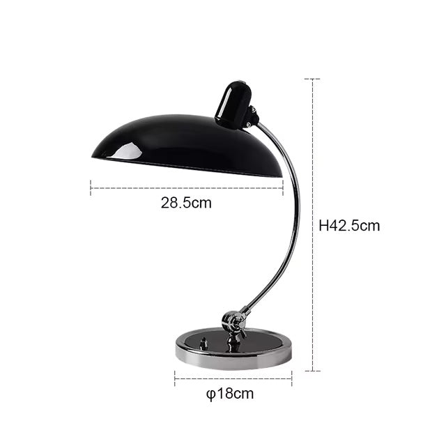 Lampe à poser ScandiArc | Métal courbé, H 42,5 cm