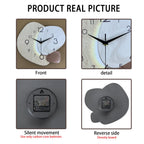 TempoStone | Horloge murale quartz silencieux, 3 tailles