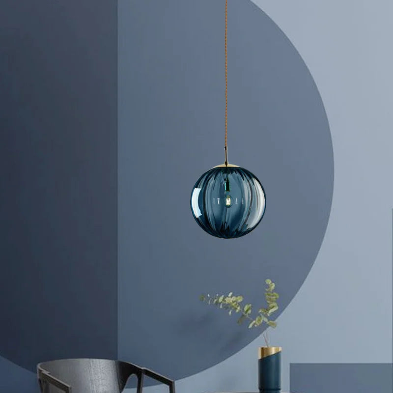 Suspension boule en verre | Nordique, Ø 15 ou 20 cm