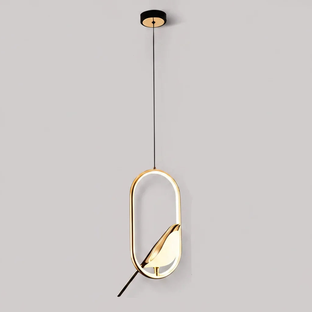 Suspension Magpie | Oiseau LED nordique, 5 modèles