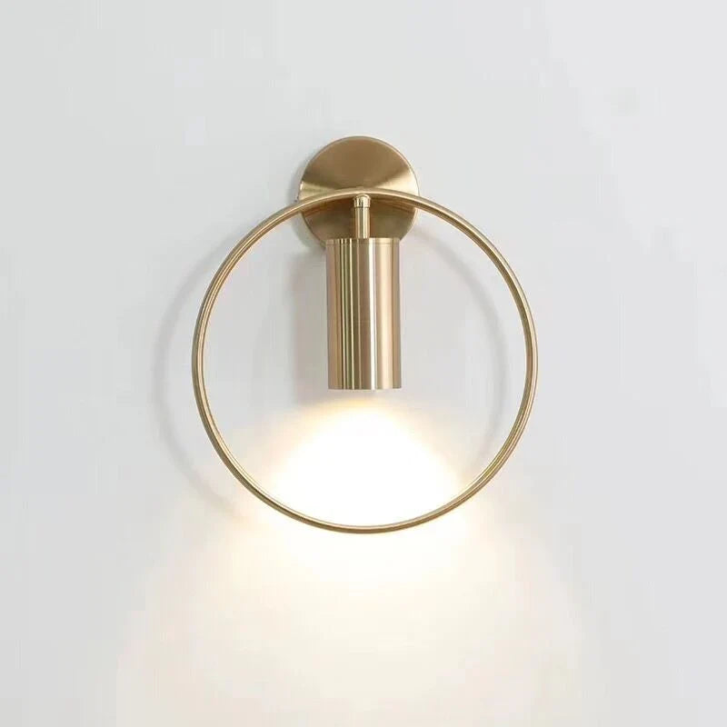 Applique Halo | Anneau doré nordique orientable 180°