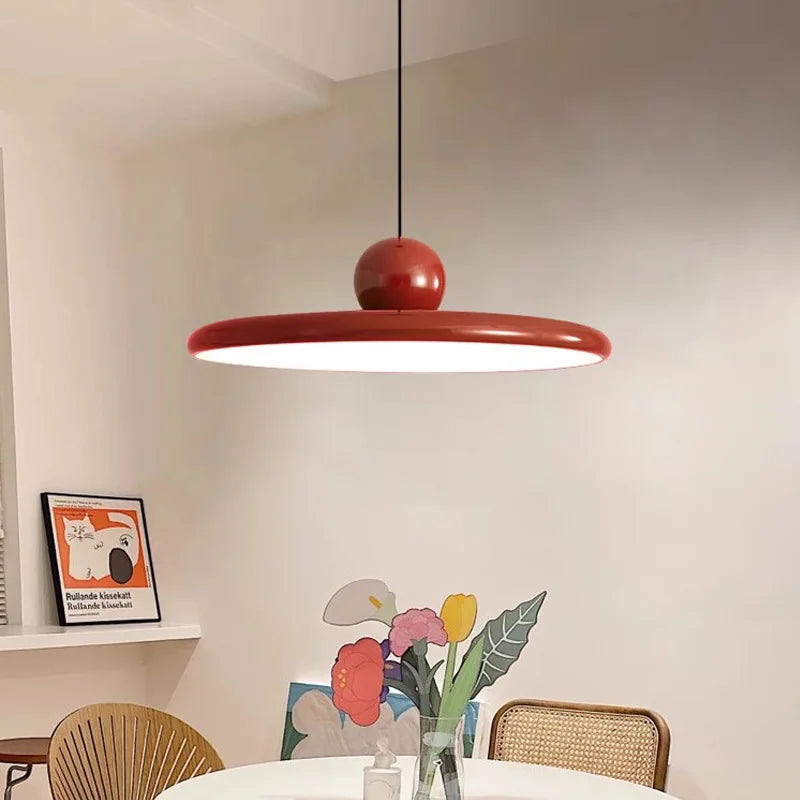 Suspension nordique Soucoupe | Plafonnier LED 56 W, 2 tailles