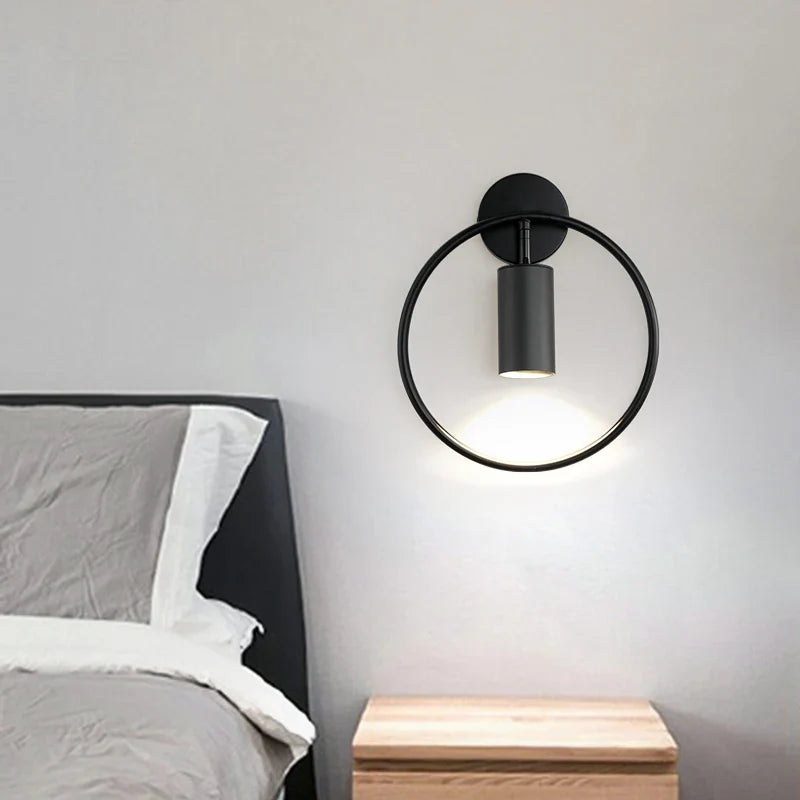 Applique Halo | Anneau doré nordique orientable 180°