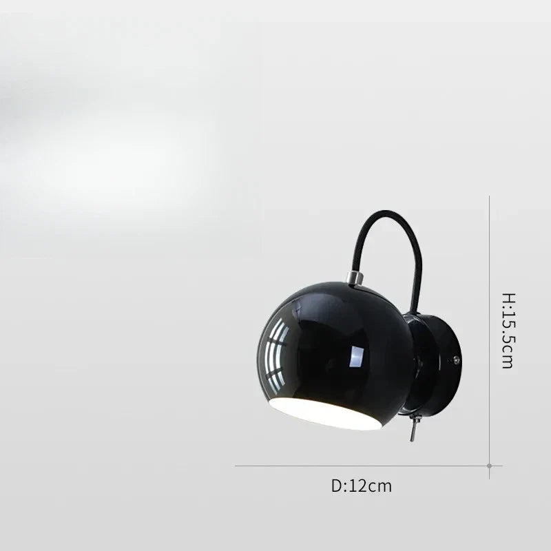Applique nordique | Dôme orientable E27, 3 coloris
