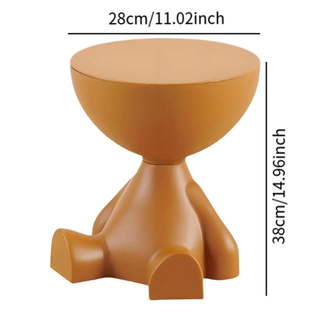 Table d’appoint Ourson | Rangement intégré, 5 coloris