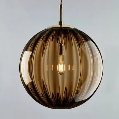 Suspension boule en verre | Nordique, Ø 15 ou 20 cm
