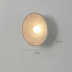 Applique murale bois rustique | LED incluse, 2 blancs