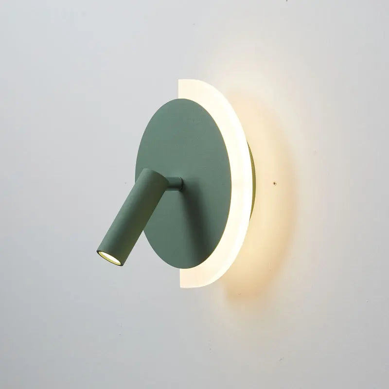 Applique LunaSpot | Anneau LED et spot de lecture