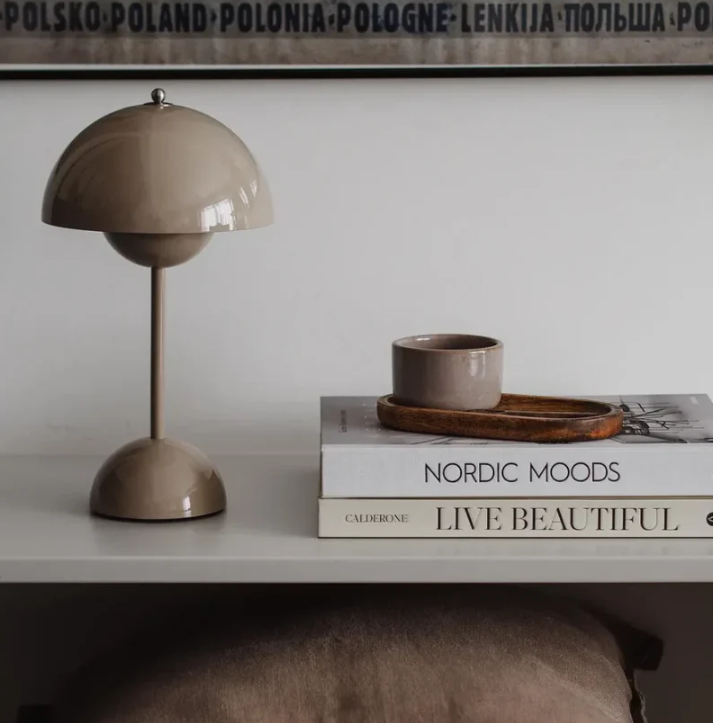 Lampe à poser tactile scandinave | LED 3000K, 8 coloris