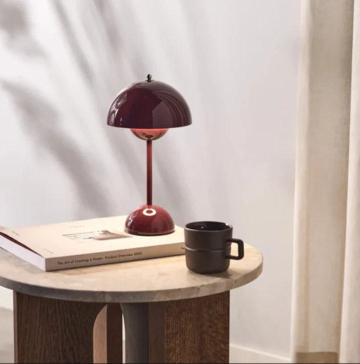 Lampe à poser tactile scandinave | LED 3000K, 8 coloris