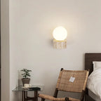 Applique en travertin | Design LED japonais, ampoule G9 incluse