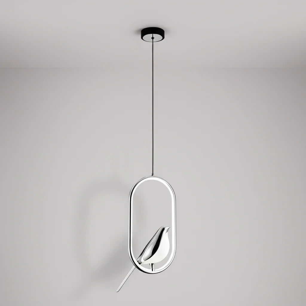 Suspension Magpie | Oiseau LED nordique, 5 modèles