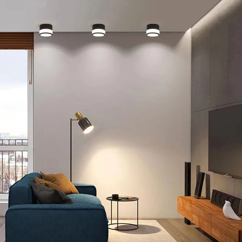 Spot LED nordique en saillie | Plafonnier 9 W ou 15 W