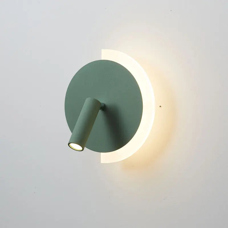 Applique LunaSpot | Anneau LED et spot de lecture