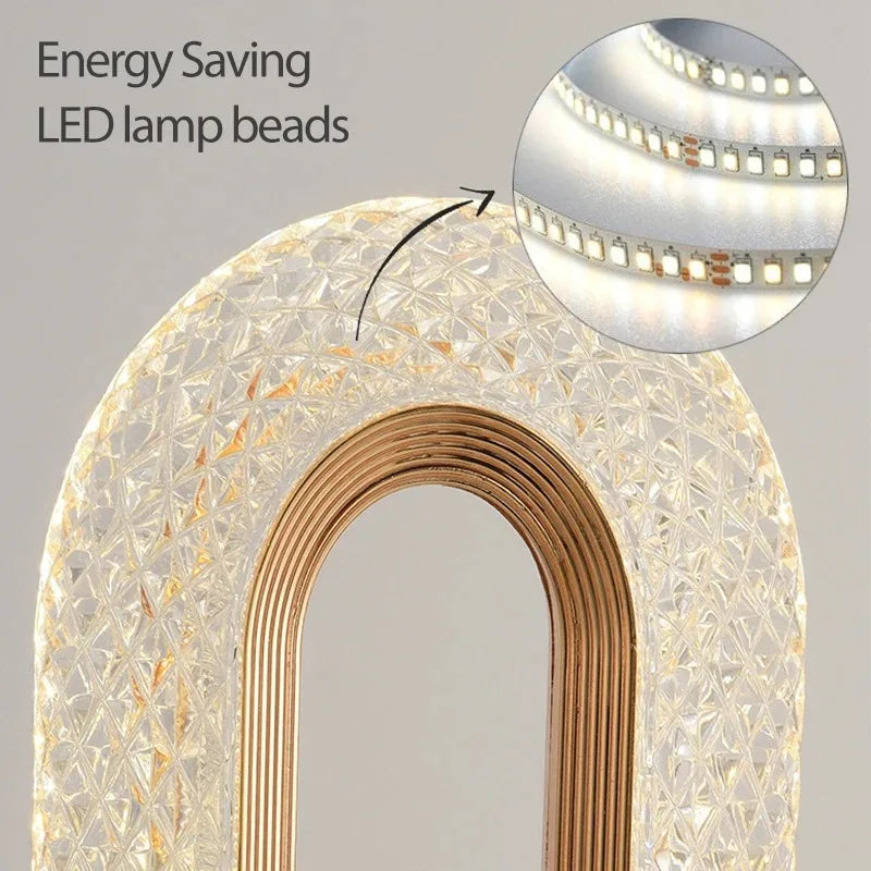 Stellora | Veilleuse LED cristal 3D rechargeable et tactile