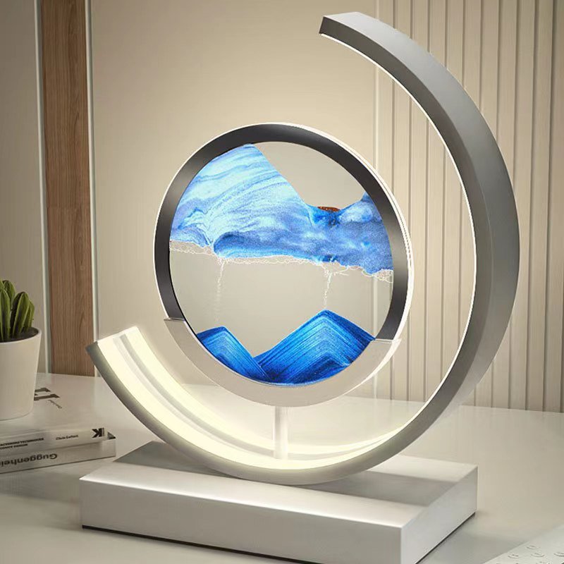 Sandlight | Lampe à poser LED à sable mouvant, 5 coloris