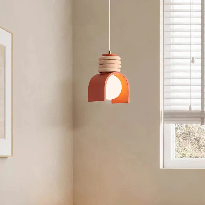 Suspension Wabi-Sabi | Résine au design japonais épuré