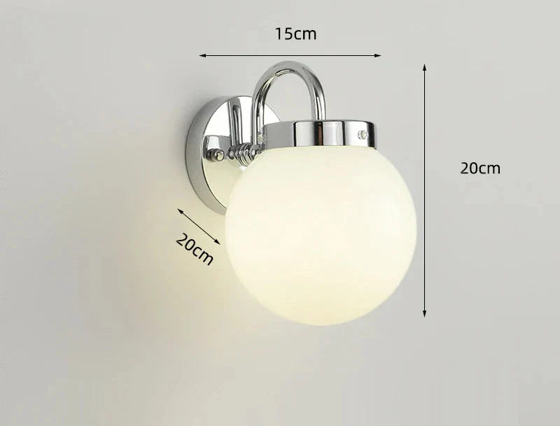 Applique Quashion | Chrome ou laiton, verre nervuré