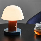 Lampe à poser champignon | LED rechargeable USB-C, Ø 18 cm