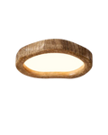 Plafonnier Le Halo Bois | LED effet bois, 3 tailles
