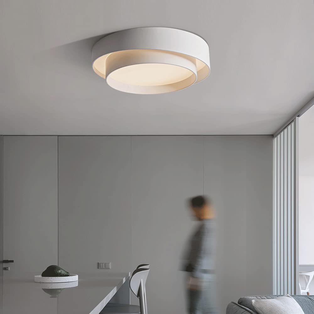 Plafonnier LED rond nordique | Ø 40, 50 ou 60 cm