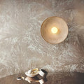 Applique murale bois rustique | LED incluse, 2 blancs