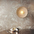Applique murale bois rustique | LED incluse, 2 blancs